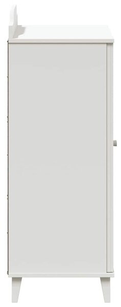 VidaXL Gyerekek Kreatív Tárolás ROROS Fehér 80 x 40 x 110 cm