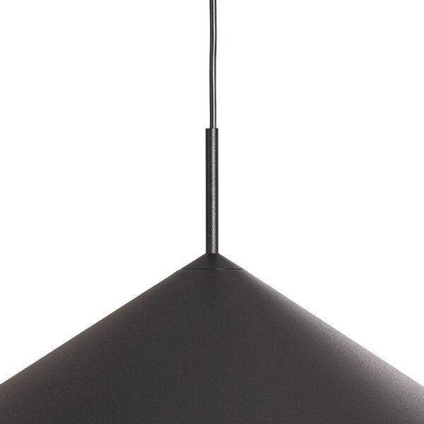 Eko-Light Capital függőlámpa, fekete, 1-lámpás, Ø 60 cm, GX53, dimmelhető, Fekete, Nappali / Étkező, fém, Modern