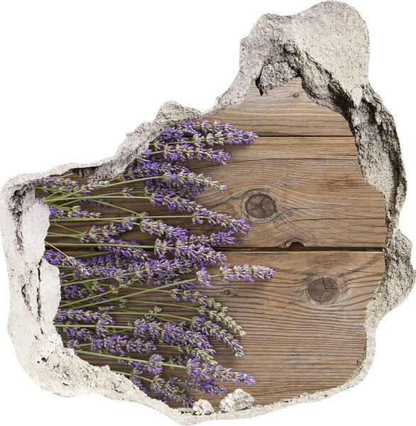 3d lyuk fal dekoráció Lavender fa