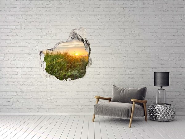 3d lyuk fal dekoráció Búzamező