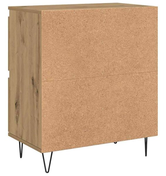 VidaXL Oldalszekrények 3 pcs kézműves tölgy 180 x 35 x 70 cm Faanyag