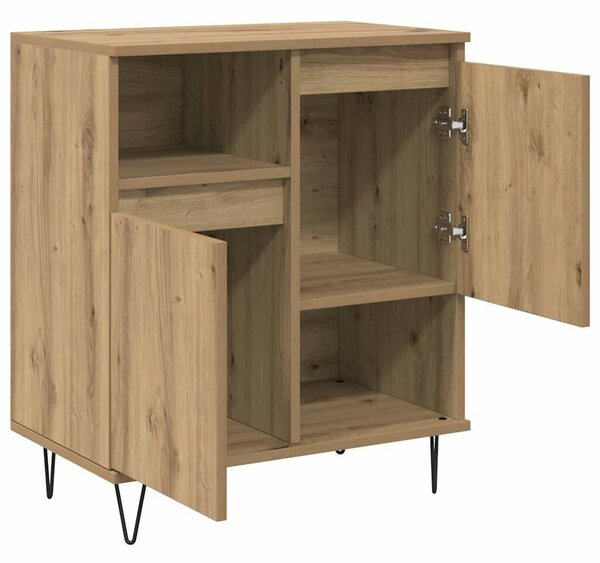 VidaXL Széf 2 db Artisan tölgy 60 x 35 x 70 cm