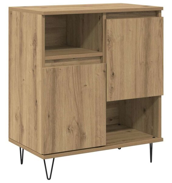 VidaXL Széf 2 db Artisan tölgy 60 x 35 x 70 cm