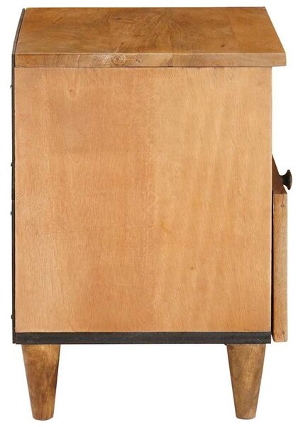 VidaXL Éjjeliszekrény 2 pcs Világos Barna 40 x 33 x 46 cm Szerelt Fa