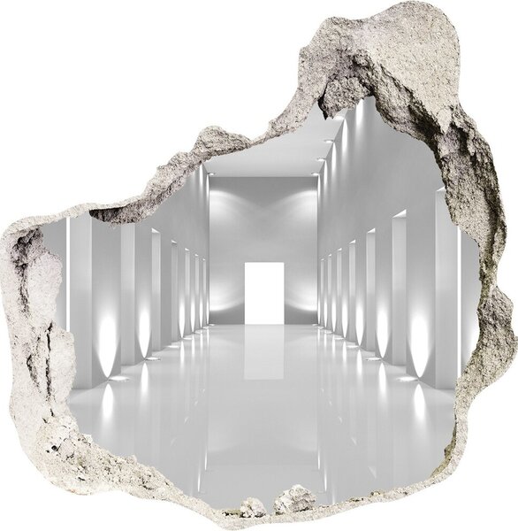 3d fali matrica lyuk a falban Folyosó