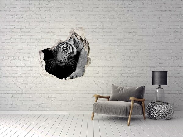 3d fali matrica lyuk a falban Tigris