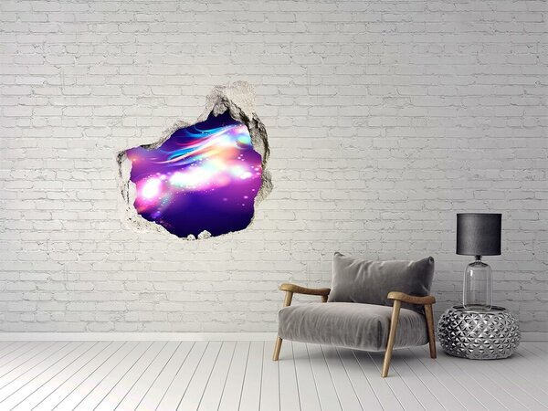 3d fali matrica lyuk a falban Egyszarvú
