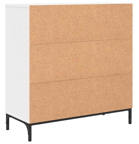 VidaXL Széf Fehér 79,5 x 33 x 82 cm Szerelt Fa