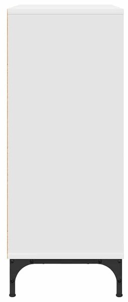 VidaXL Széf Fehér 79,5 x 33 x 82 cm Szerelt Fa