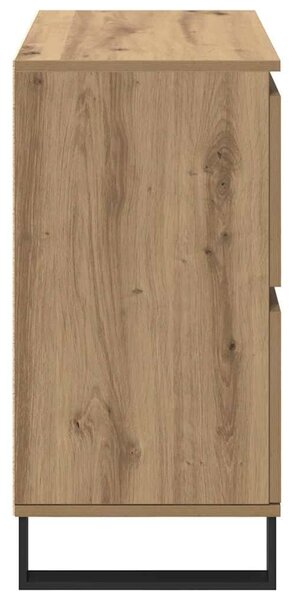 VidaXL Széf 3 db Artisan tölgy 60 x 35 x 70 cm