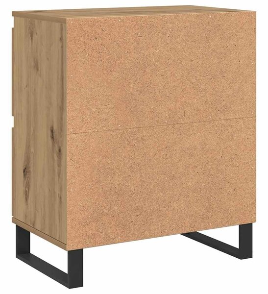 VidaXL Széf 3 db Artisan tölgy 60 x 35 x 70 cm