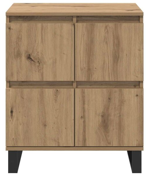 VidaXL Széf 3 db Artisan tölgy 60 x 35 x 70 cm