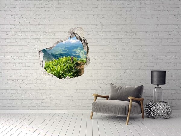 3d fali matrica lyuk a falban Trail a tetejére
