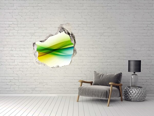3d fali matrica lyuk a falban Elvont hullámok