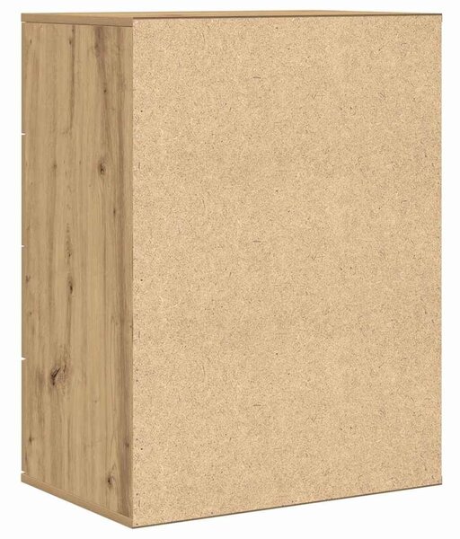 VidaXL Széf Artisan tölgy 60 x 39 x 80 cm Szerelt Fa