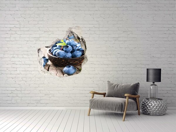 3d fali matrica lyuk a falban Egy fenyves erdőben