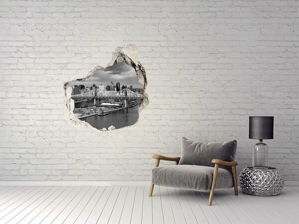 3d fali matrica lyuk a falban Éjszakai égbolt