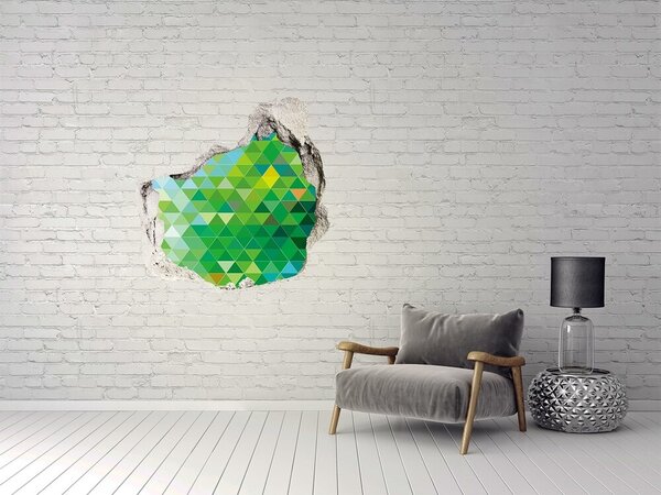 3d fali matrica lyuk a falban Absztrakció, háttér