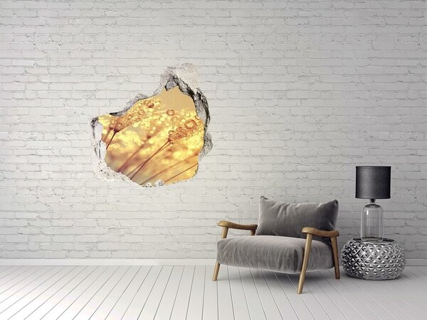 3d fali matrica lyuk a falban Trópusi levelek