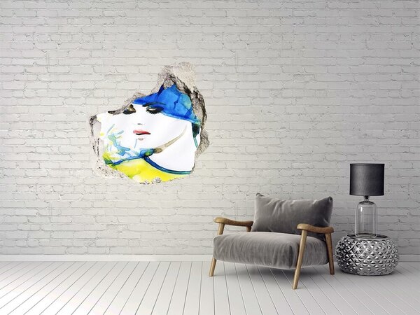 3d fali matrica lyuk a falban Absztrakció háromszögek