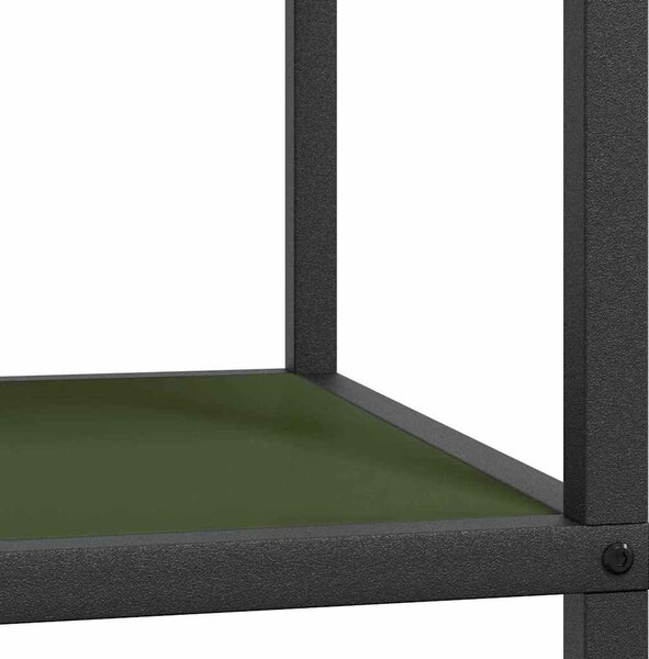 VidaXL Konyhai polcrendszer HATTEM Olajzöld 60 x 50 x 92 cm Acél