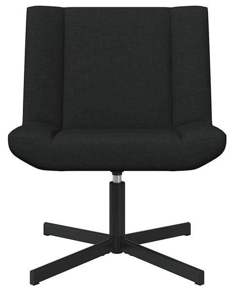 VidaXL Forgószék Fekete 63 x 75 x 76 cm szövet