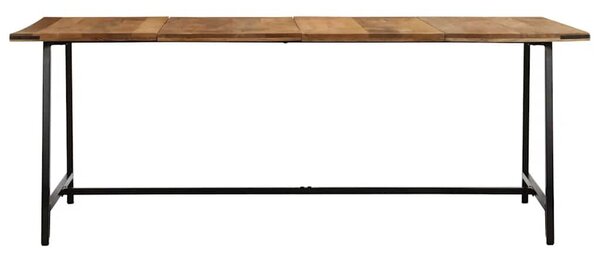 VidaXL tömör mangófa étkezőasztal 200 x 100 x 75 cm