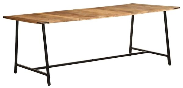 VidaXL tömör mangófa étkezőasztal 200 x 100 x 75 cm