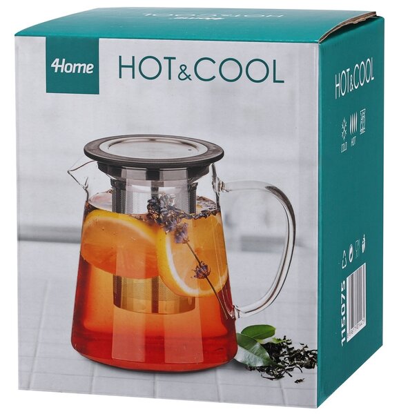 4Home Tea time Hot&Cool teáskancsó, 650 ml