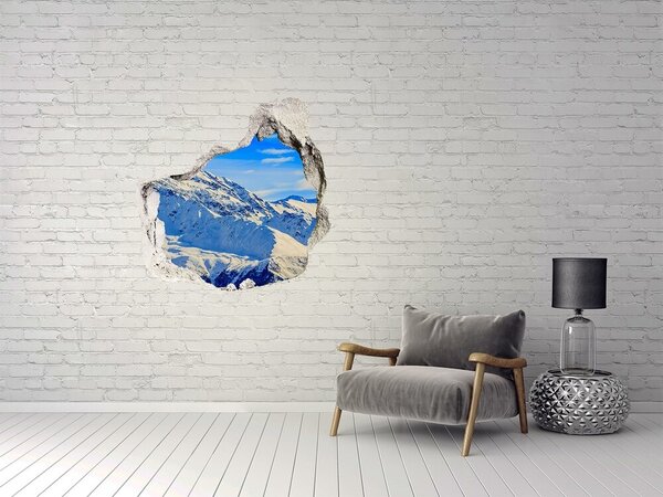 3d fali matrica lyuk a falban Színes fa