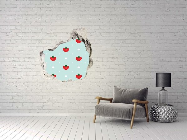 3d fali matrica lyuk a falban Mókus
