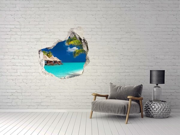 3d fali matrica lyuk a falban Bambusz erdő