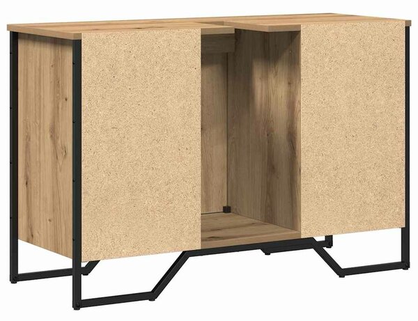 VidaXL Mosdókagyló Szekrény Artisan tölgy 91 x 35 x 60 cm Faanyag