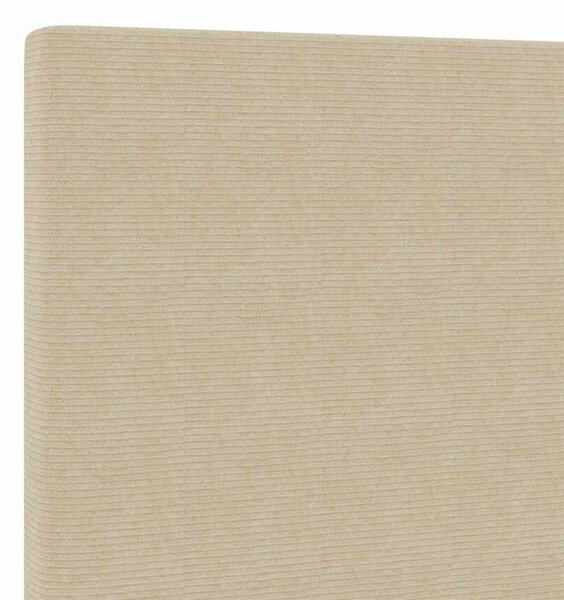 VidaXL LED ágytámla fejtámlával Szürke zöld 200 cm Bársonyos szövet