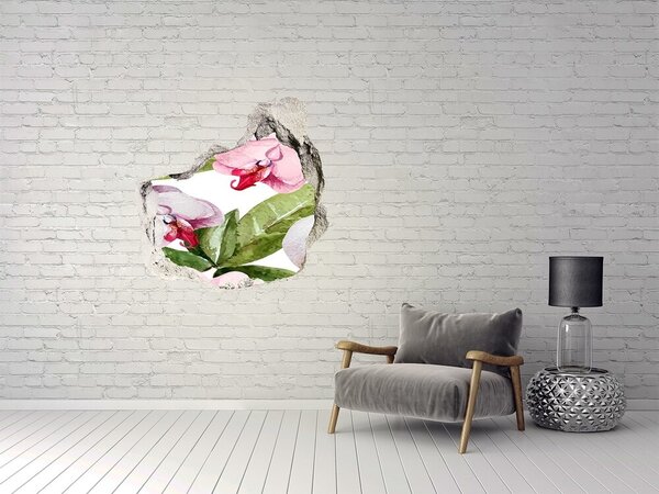 3d fali matrica lyuk a falban Peonies