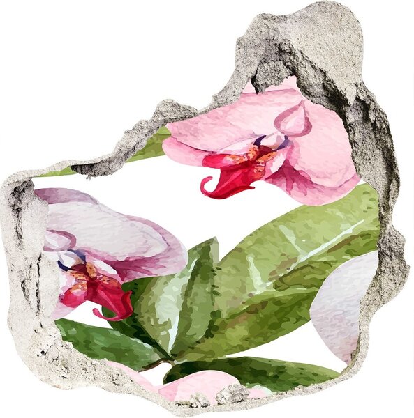 3d fali matrica lyuk a falban Peonies