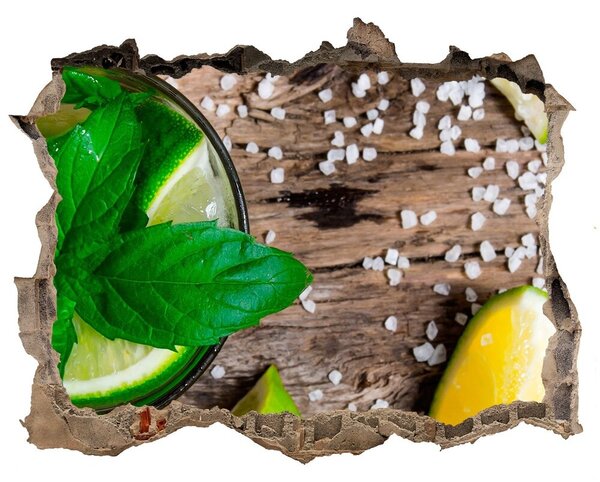 Fali matrica lyuk a falban Mojito