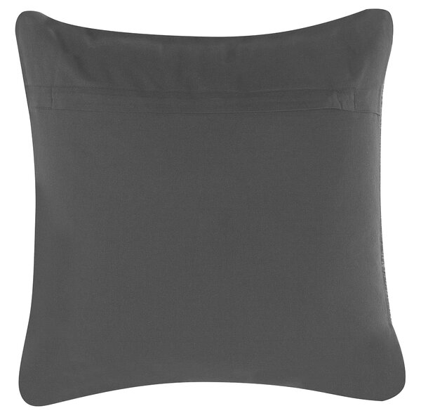Díszpárna KONNI Pamut 45 x 45 cm Szürke Cikk-cakk mintás