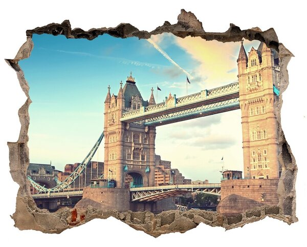Fali matrica lyuk a falban Tower bridge london