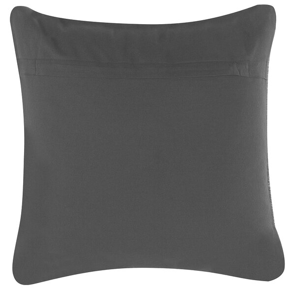 2 db díszpárna KONNI Pamut 45 x 45 cm Szürke Cikk-cakk mintás