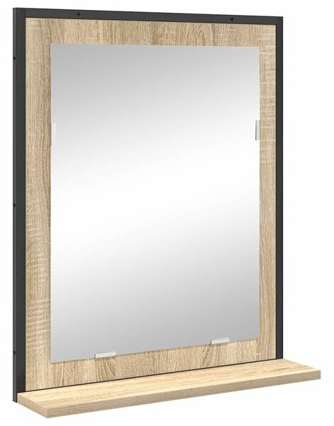 VidaXL Fürdőszoba bútor szett 3 db Barna 33 x 33 x 120,5 cm Szerelt fa
