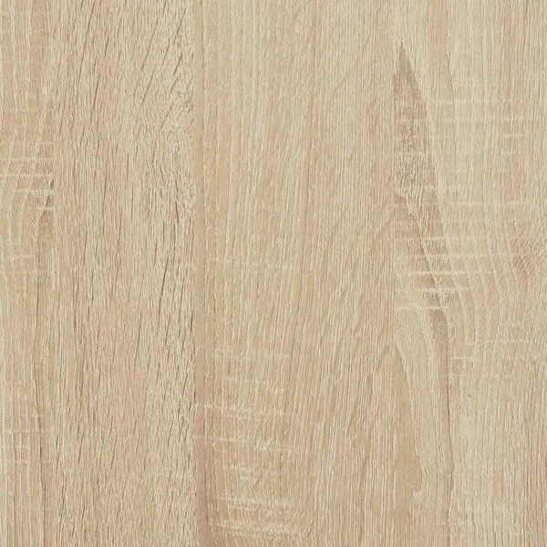 VidaXL Széf Sonoma tölgy 79,5 x 33 x 82 cm Szerelt Fa