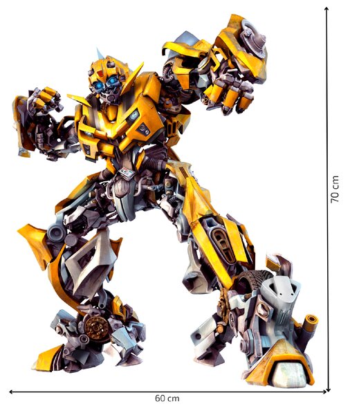 Textil falmatrica "Transformer - Bumblebee"