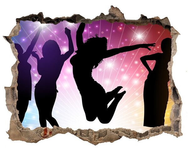 Fali matrica lyuk a falban Disco