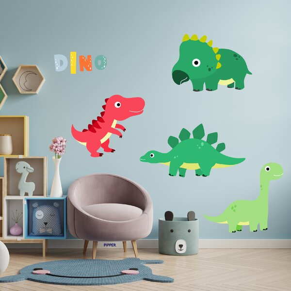 PIPPER. Textil falmatrica "Baby dinoszauruszok 2"