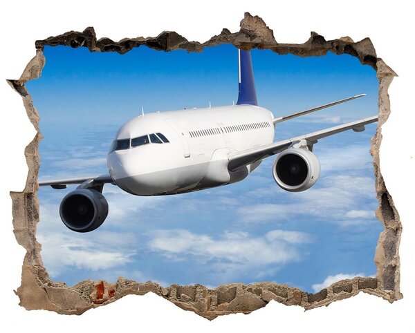 Fali matrica lyuk a falban Plane a levegőben