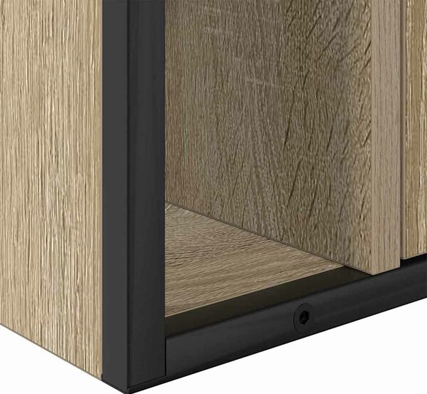 VidaXL Fürdőszoba bútor szett 3 db Barna 60 x 30 x 60 cm Szerelt fa
