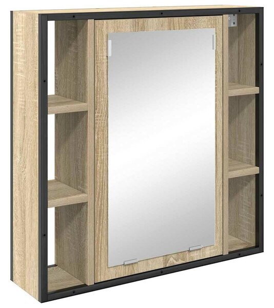 VidaXL Fürdőszoba bútor szett 3 db Barna 60 x 30 x 60 cm Szerelt fa