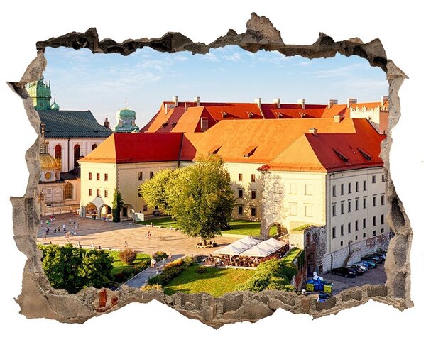 Fali matrica lyuk a falban Krakkó, lengyelország