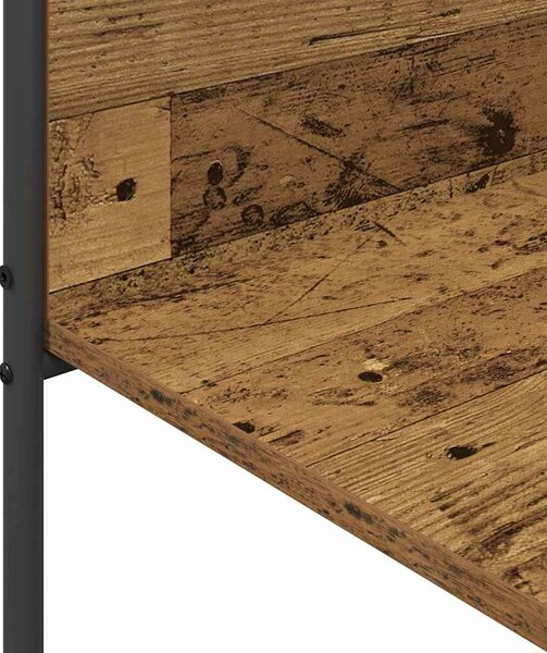 VidaXL Ruhafogó polcokkal tárolóval Barna 120 x 44 x 160 cm Faanyag